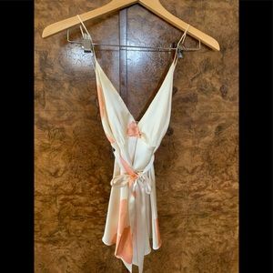 Julie Brown M Silk Tank Top